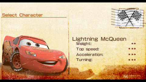 Cars screenshot 4 for PSP